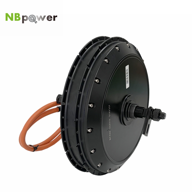 72V 8000W Brushless Hub Motor - NBpower 170/190mm Dropout QS273 40H Peak